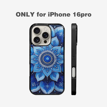 iPhone 16 Pro Case — Boho Mandala Custom, Custom Designed Case Cover