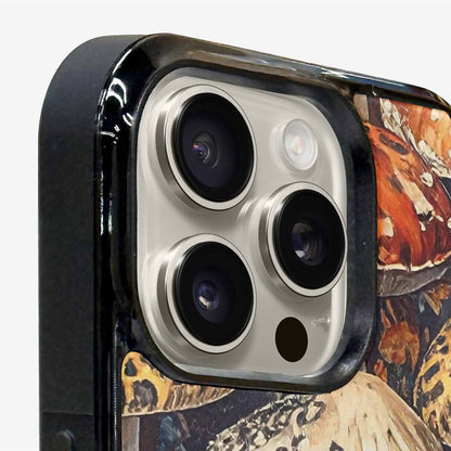 iPhone 16 Pro Max Case — Mushrooms Pattern Hundreds Of, Custom Phone Case