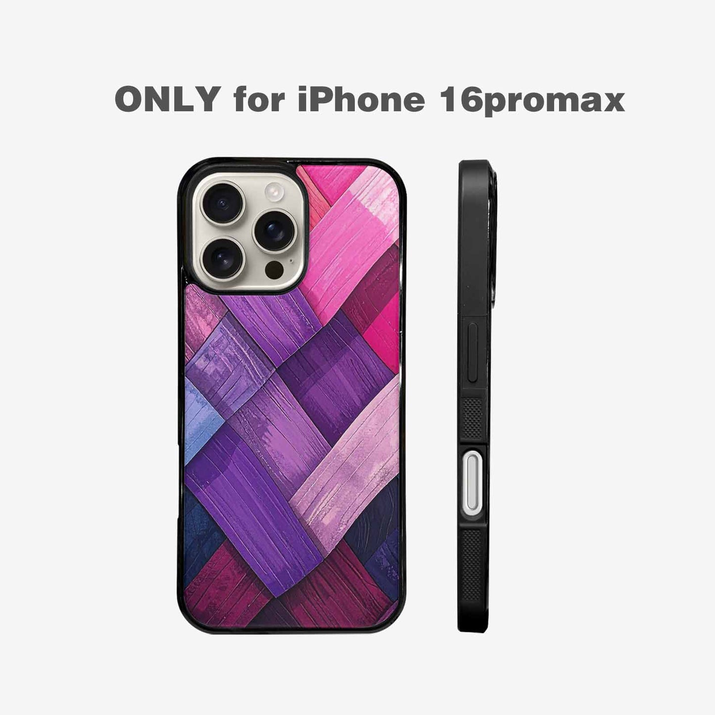 iPhone 16 Pro Max Case — Genderfluid Flag Color Theme Small Rainbow, Personalized Phone Case