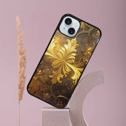 iPhone 15 Plus Case — Klimt Gold Leaf Artwork Pattern, Customized Protective Case