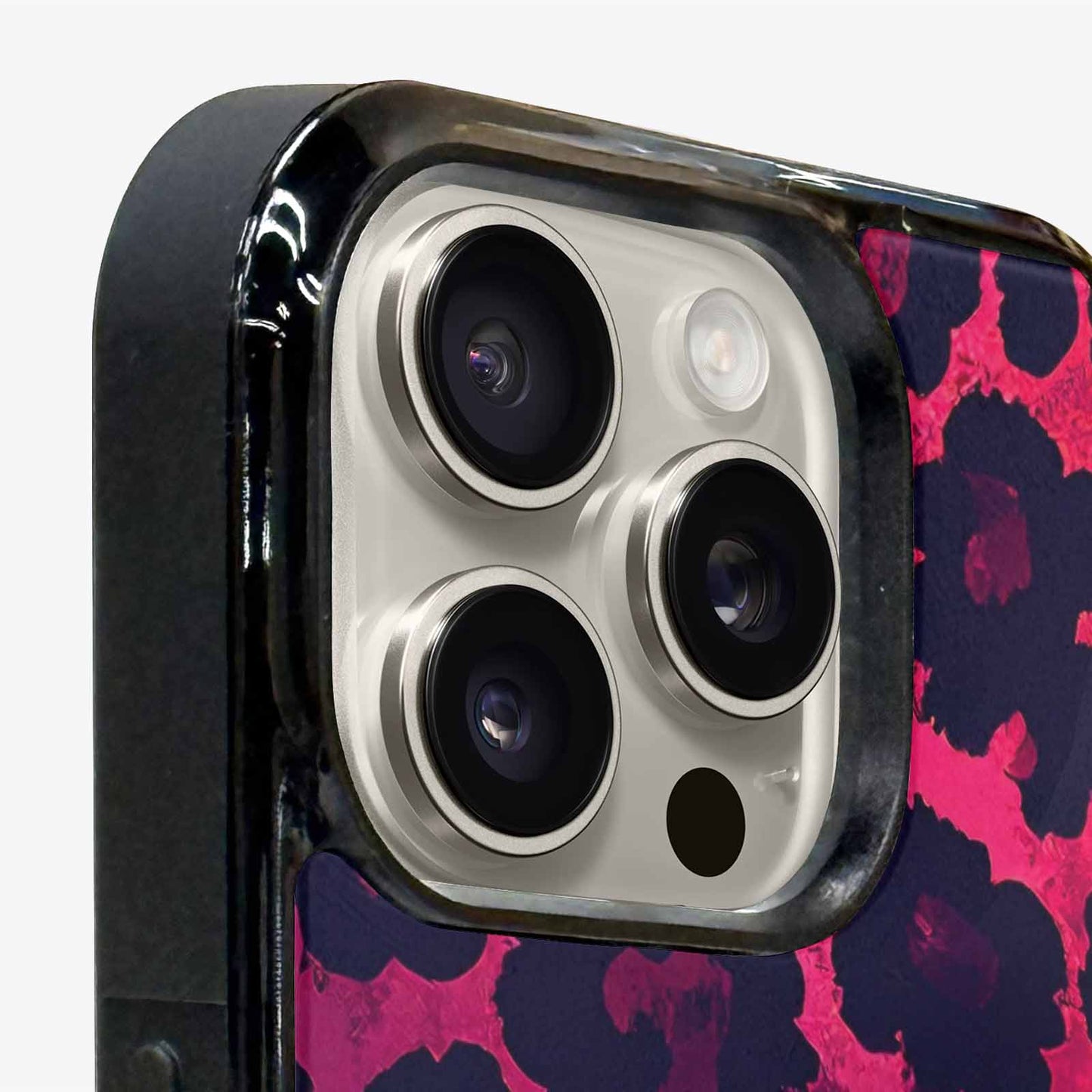 iPhone 16 Pro Max Case — Leopard Print Dark, Custom Print Case Cover