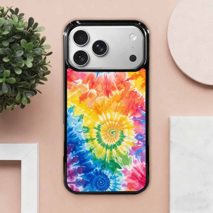 iPhone 17 Pro Max Case — Small Tie Dye Swirl Tie Dye, Custom Art Phone Cover