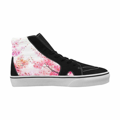 MEN'S Cherry Blossom Branch High Top Canvas Dreamcore Shoes