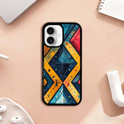 iPhone 17 Case — Vintage Summer Diamond Retro Vintage, Personalized Phone Case
