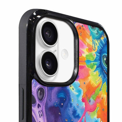 iPhone 17 Case — Aliens Tie Dyemelting Aliens Tie Dye, Original Design Phone Case