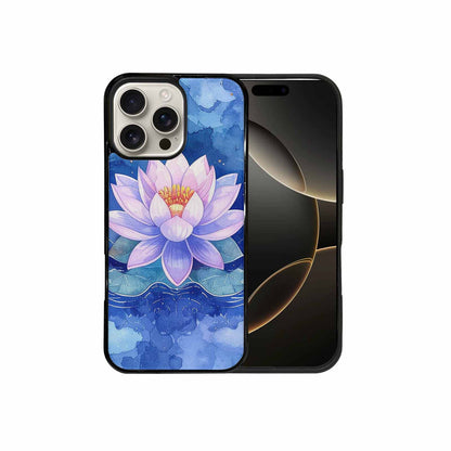 iPhone 16 Pro Max Case — Monet Water Lilies Painting Pattern, Custom Printed Phone Case