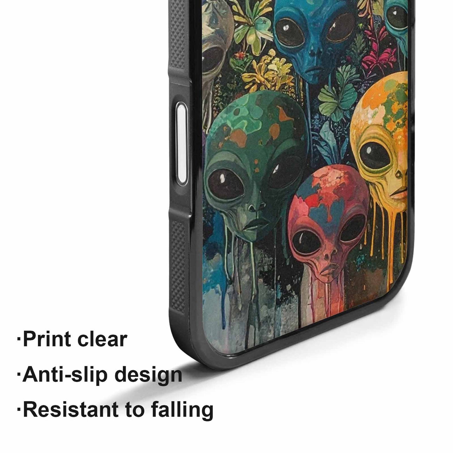 iPhone 17 Case — Aliens Pattern Hundreds Of Alien Scifi, Custom Made Phone Cover