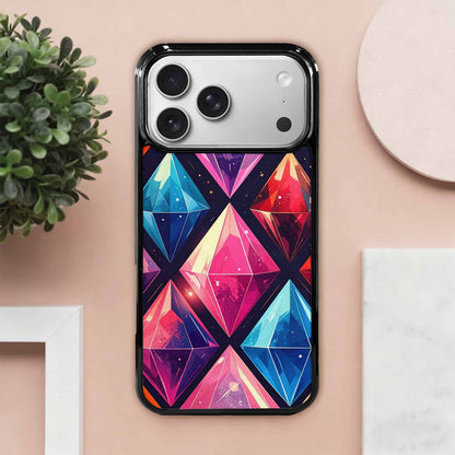 iPhone 17 Pro Max Case — Vintage Summer Diamond Retro Vintage, Unique Phone Case Design