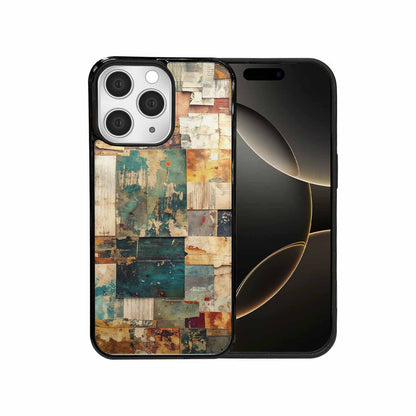 iPhone 15 Pro Max Case — Distressed Grunge Texture Pattern Hundreds Of, Personalized Phone Case