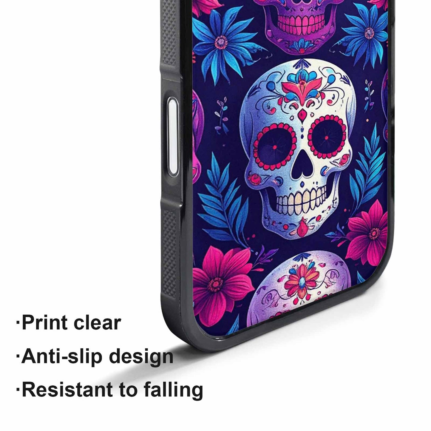 iPhone 17 Pro Case — Skull Dark Art Gothic Print Gothic, Personalized Phone Case
