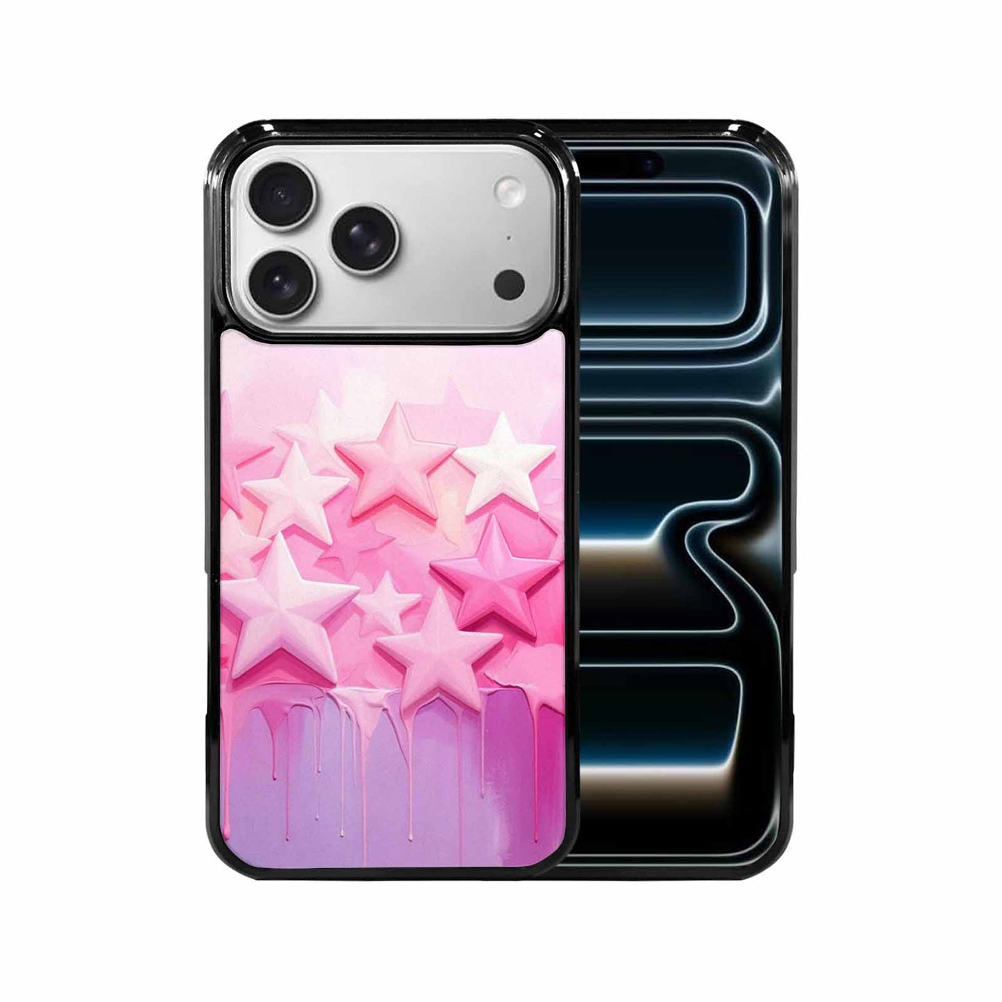 iPhone 17 Pro Max Case — Seamless Repeating Pattern Of Galaxy Space, Unique Phone Case Design