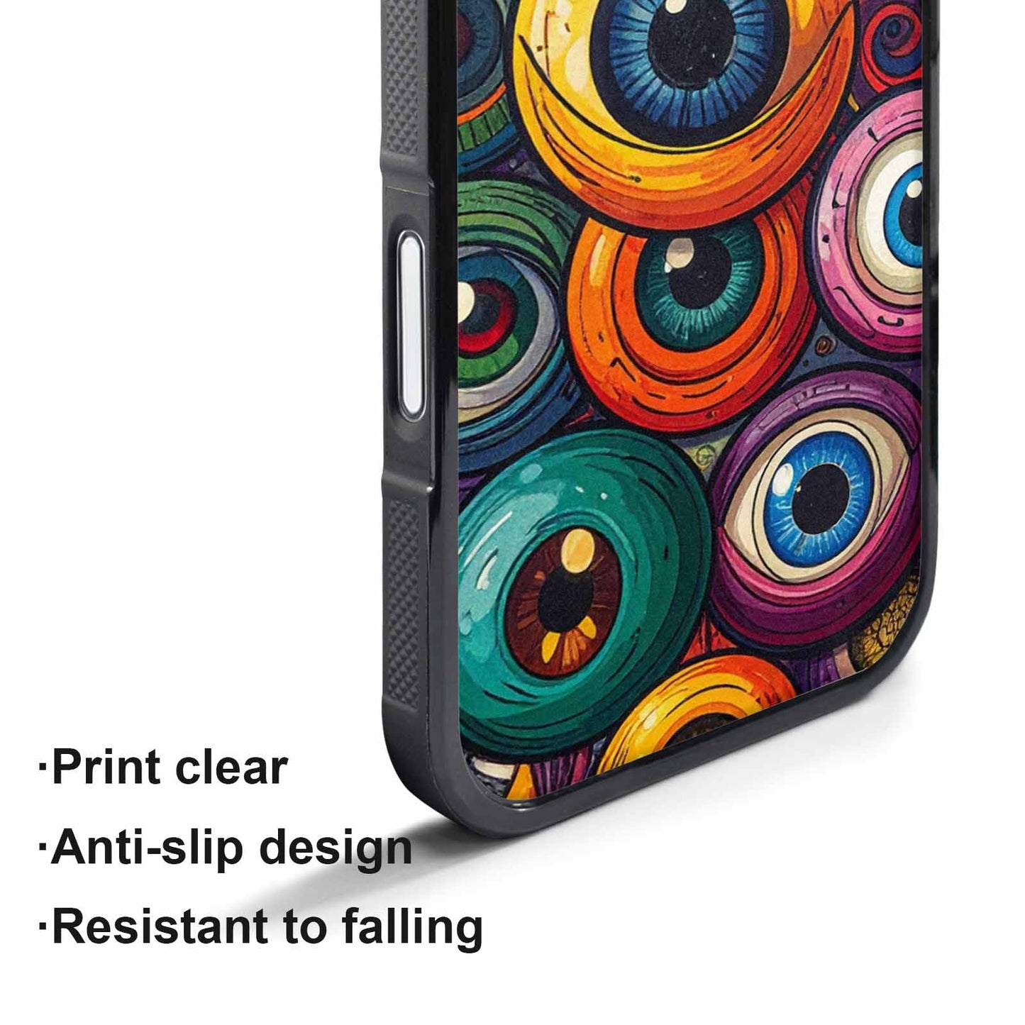 iPhone 17 Air Case — Seamless Tileable Pattern Of Overlapping Cartoon, Original Design Phone Case