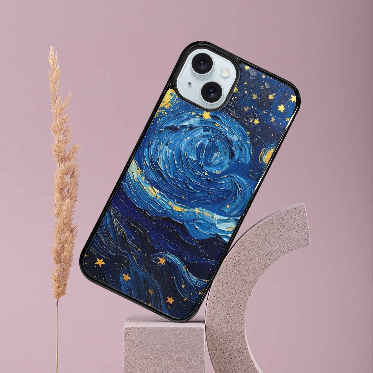 iPhone 15 Plus Case — Starry Night Galaxy Custom Personalized Phone, Custom Printed Phone Case