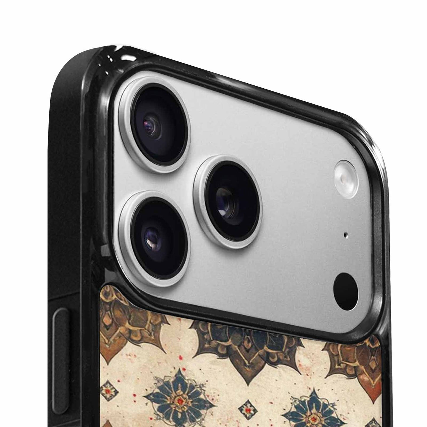 iPhone 17 Pro Case — Small Mandala Pattern Randomly Varying Floral, Custom Designed Case Cover