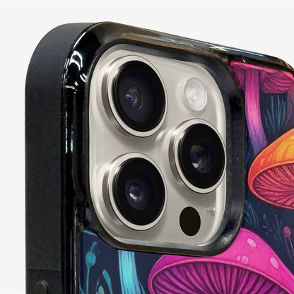 iPhone 16 Pro Case — Psychedelic Mushroom, Custom Made Phone Cover