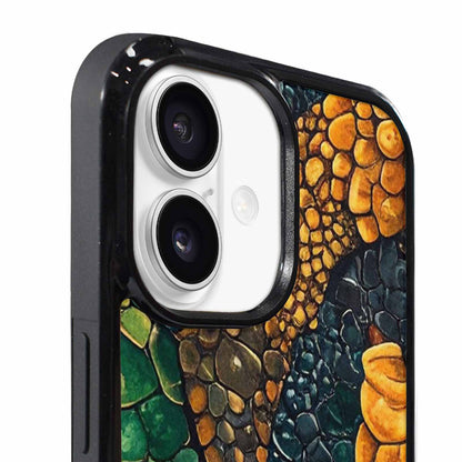 iPhone 17 Case — Small Snake Skin Reptile Original Art, Custom Designed Case Cover