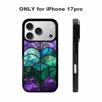 iPhone 17 Pro Case — Distressed Easter Wave Original Art, Custom Phone Case