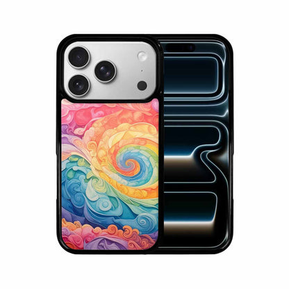 iPhone 17 Pro Case — Tie Dye Swirls Tie Dye Tie, Custom Print Case Cover