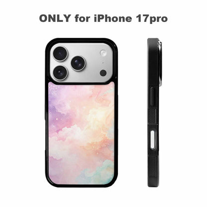 iPhone 17 Pro Case — Galaxy Texture In Soft Pastel Galaxy, Original Design Phone Case