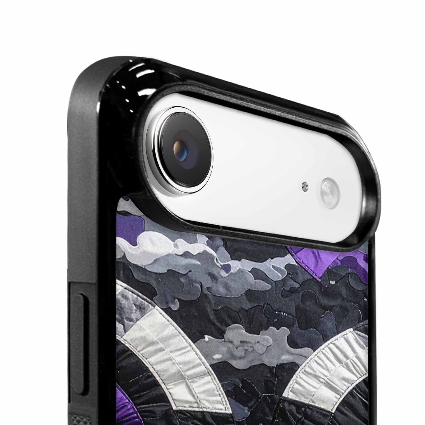 iPhone 17 Air Case — Vivid Camo Asexual Pride Camo, Personalized Phone Case