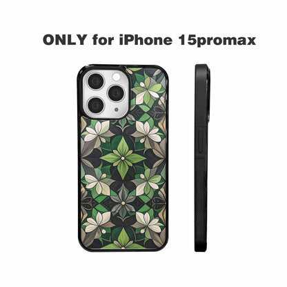 iPhone 15 Pro Max Case — Aromantic Flag Color Theme Small Rainbow, Custom Phone Case