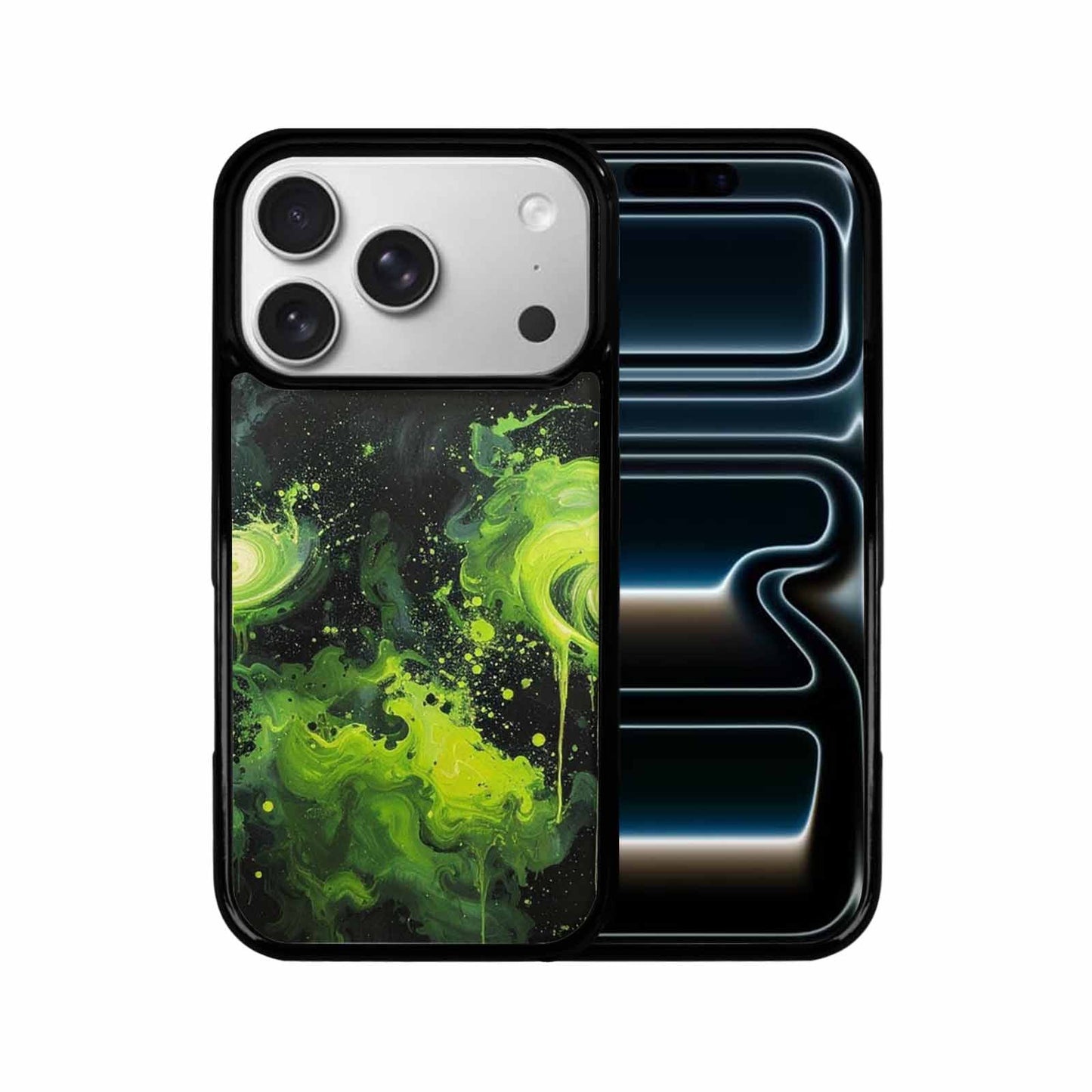 iPhone 17 Pro Case — Seamless Repeating Pattern Of Overlapping Galaxy, Customized Protective Case