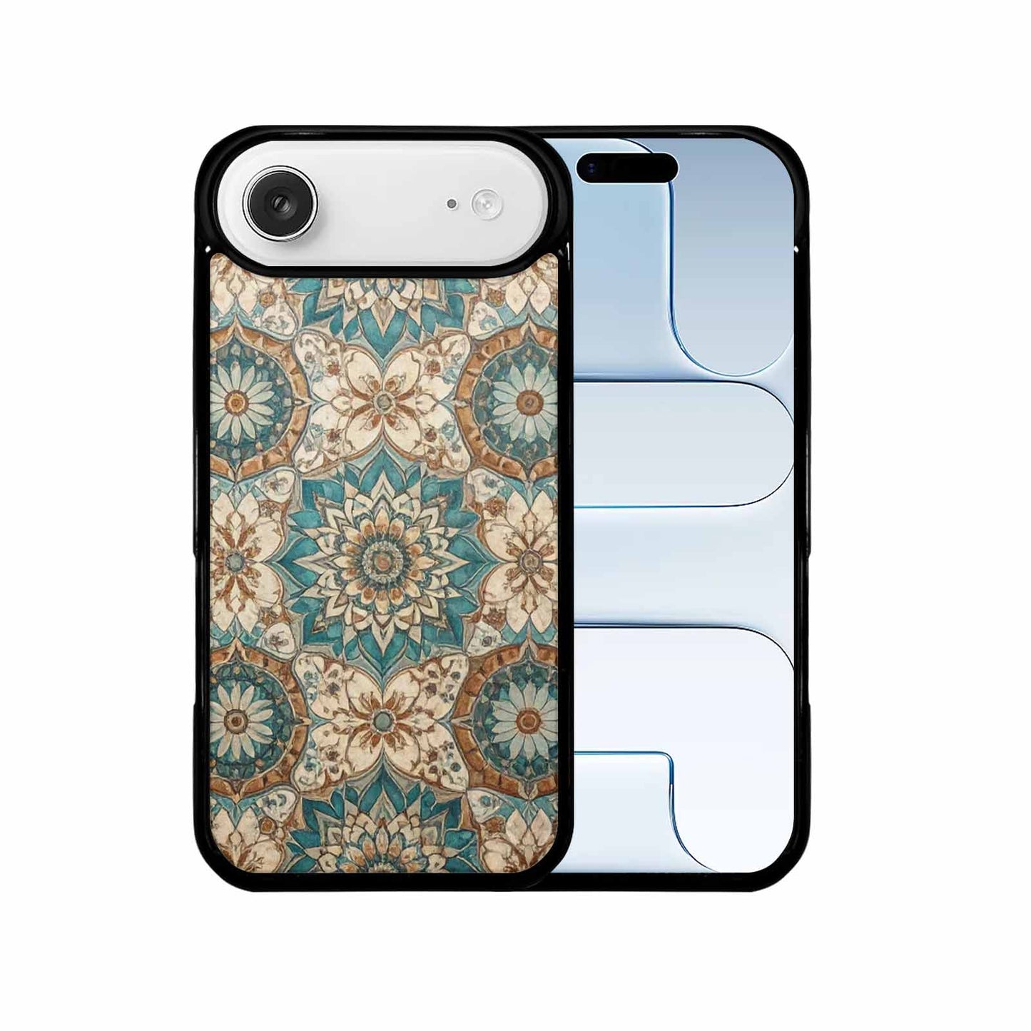 iPhone 17 Air Case — Small Mandala Pattern Randomly Varying Floral, Unique Phone Case Design