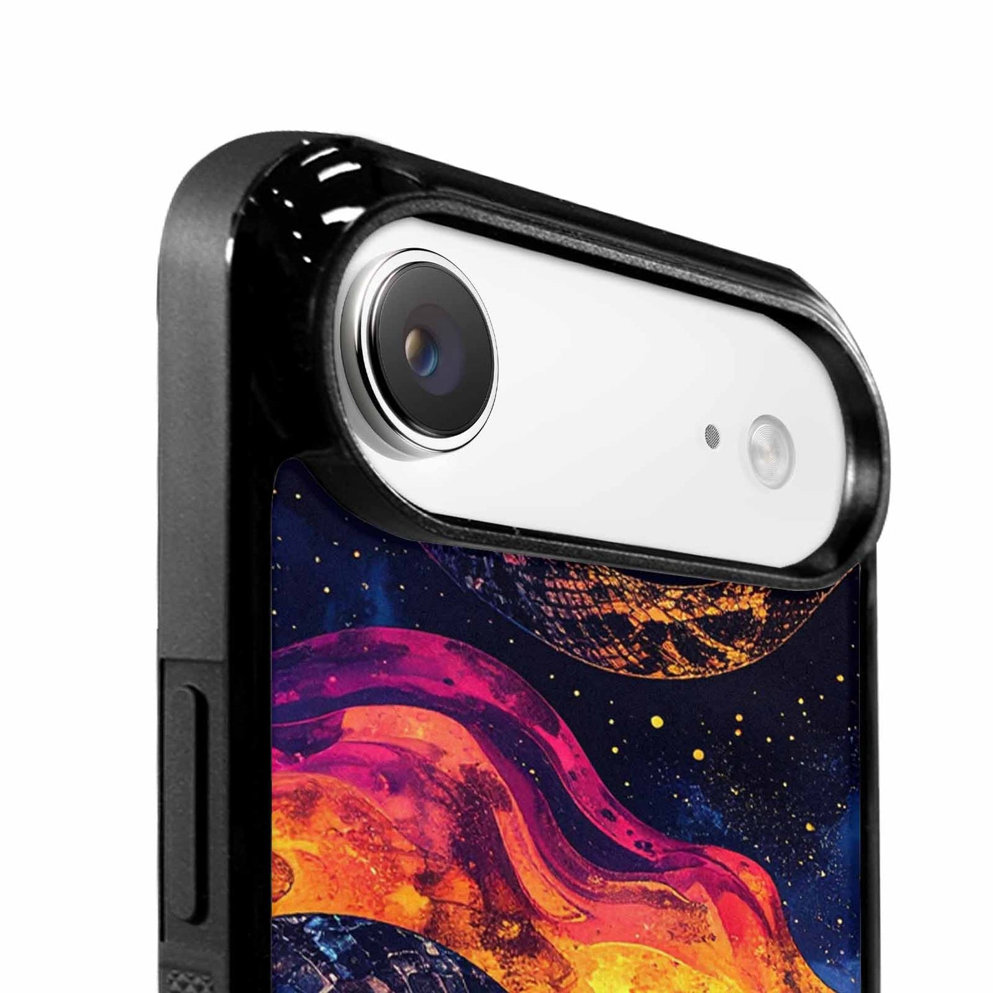 iPhone 17 Air Case — Snake Print Galaxy Seamless Pattern Animal, Custom Printed Phone Case