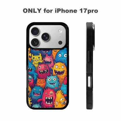 iPhone 17 Pro Case — Monsters General Cartoon Monst Sxh Cartoon, Custom Made Phone Cover