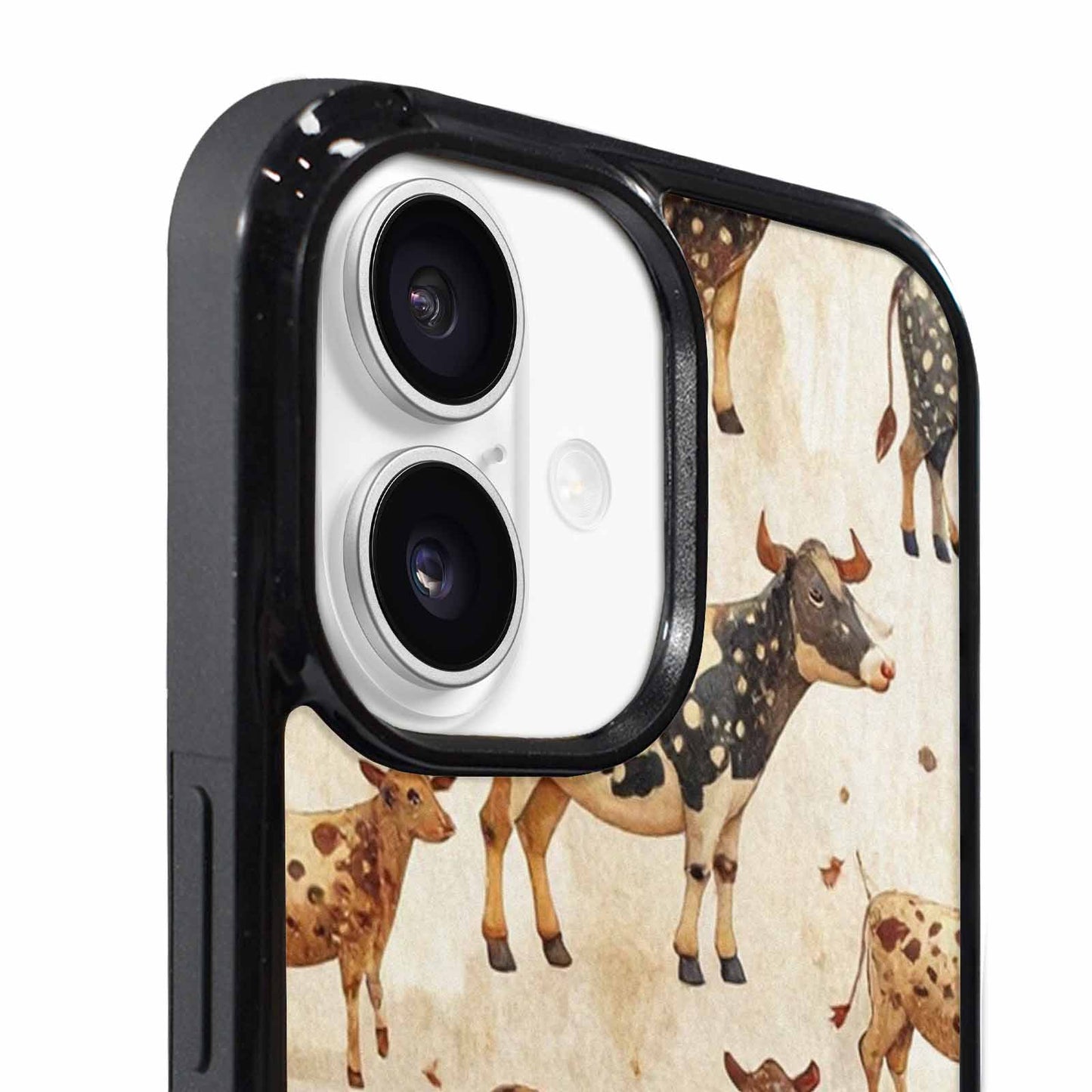 iPhone 17 Case — Small Cow Animal Print Animal Print, Custom Made Phone Cover