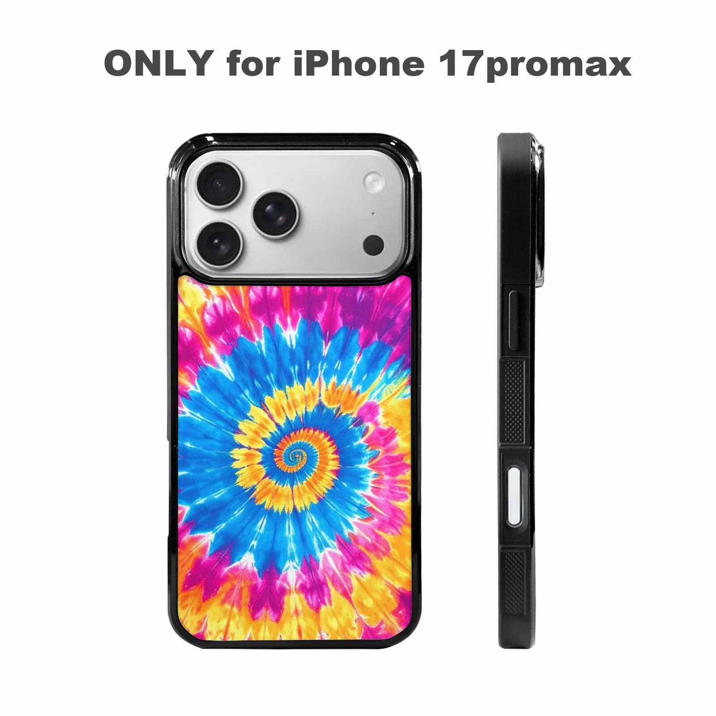 iPhone 17 Pro Max Case — Tie Dye Spiral Art Tie Dye, Original Design Phone Case