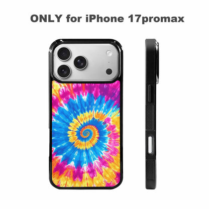 iPhone 17 Pro Max Case — Tie Dye Spiral Art Tie Dye, Original Design Phone Case