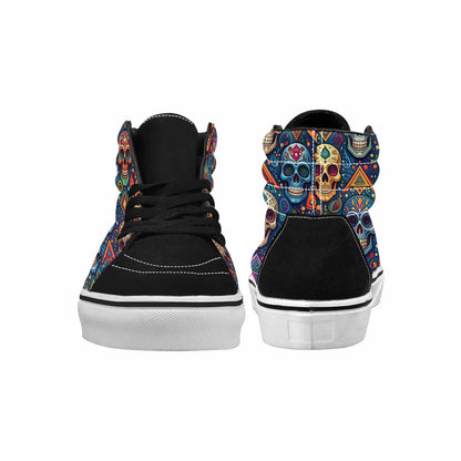 MEN'S Vibrant Skull Pattern 8 Ferion