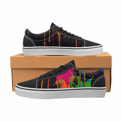 MEN'S Paint Splatter Canvas Lace-Up Vivid Shoes