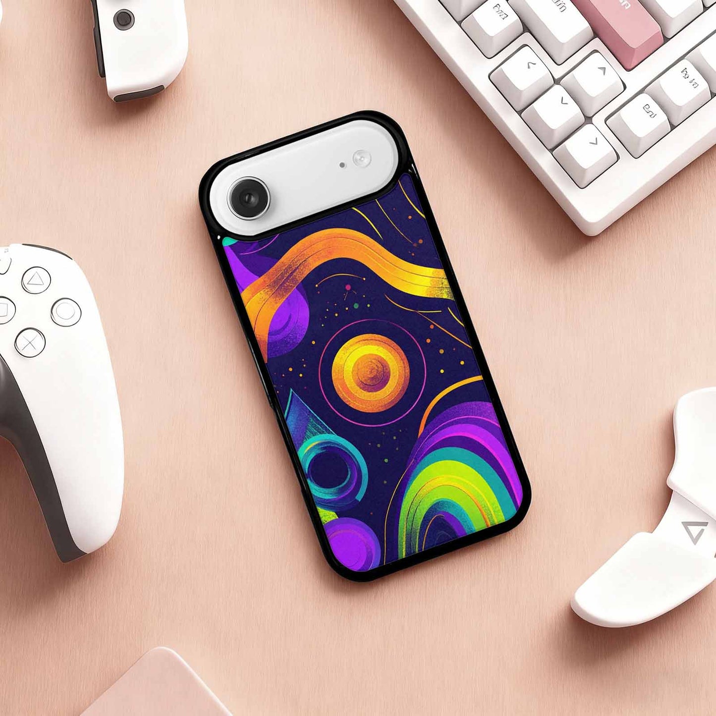 iPhone 17 Air Case — Disco Cartoon Art Pattern Cartoon Cute, Personalized Phone Case