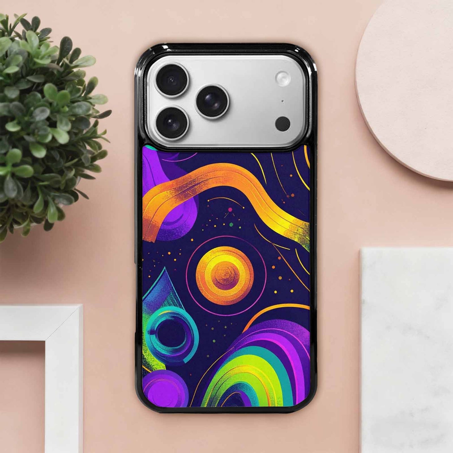 iPhone 17 Pro Max Case — Disco Cartoon Art Pattern Cartoon Cute, Custom Designed Case Cover