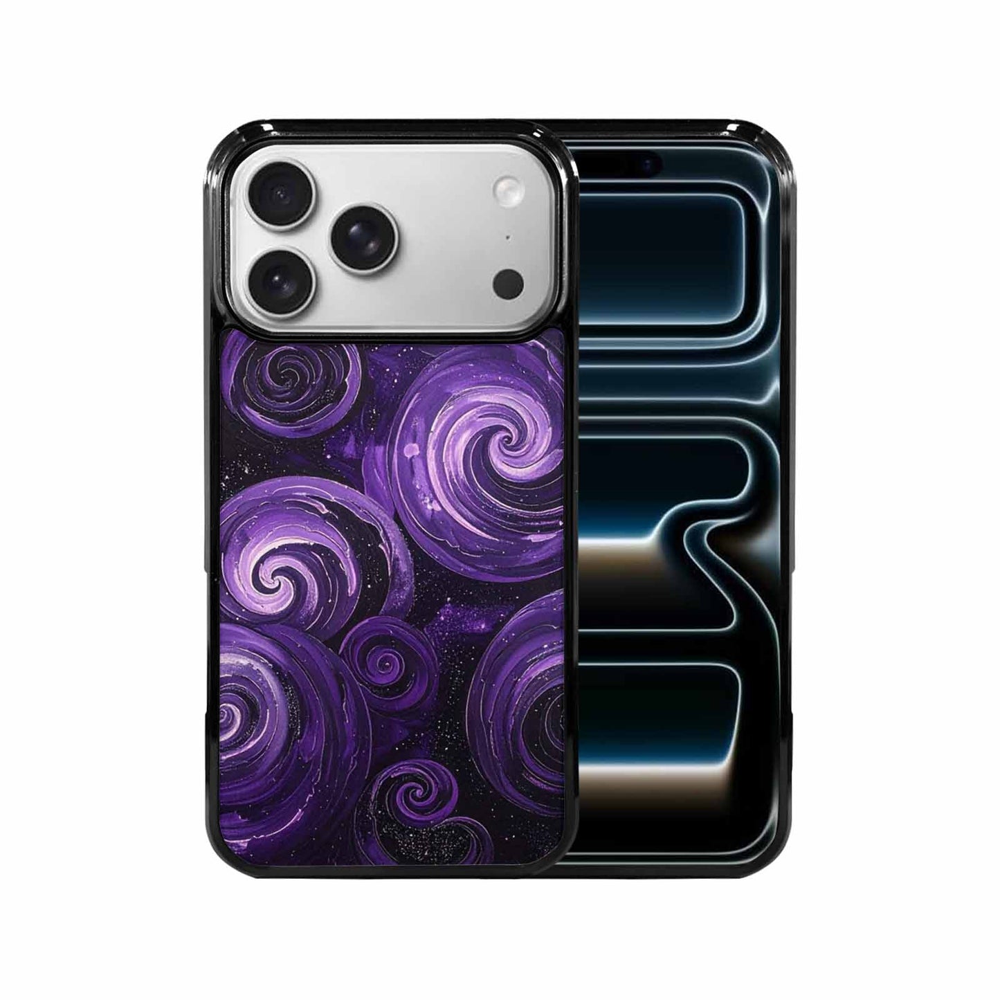 iPhone 17 Pro Max Case — Seamless Repeating Pattern Of Galaxy Space, Custom Made Phone Cover