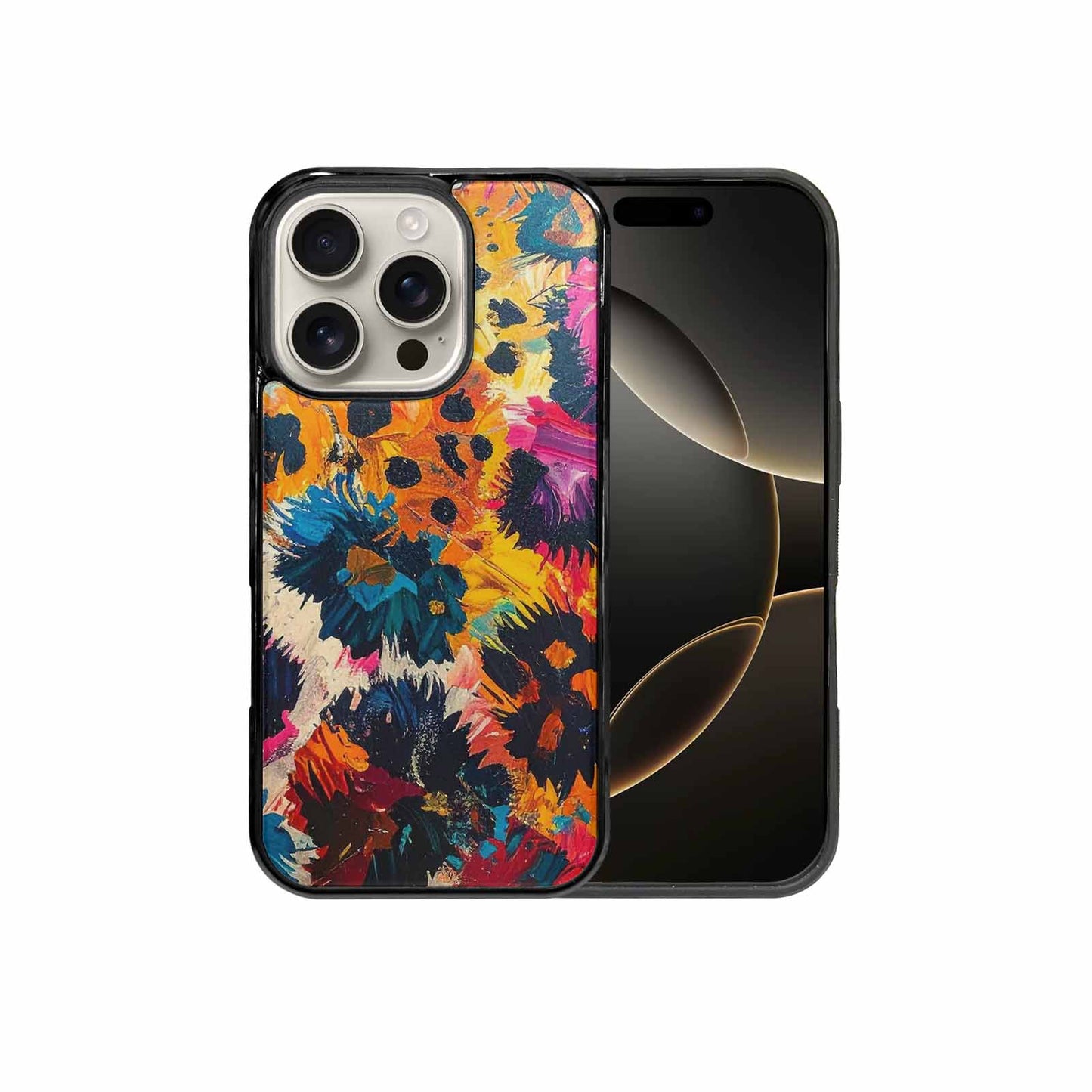 iPhone 16 Pro Case — Full Color Vibrant Animal Print Animal, Personalized Phone Case