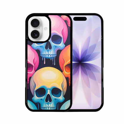 iPhone 17 Case — Dripping Candy Skulls Gothic Skulls, Custom Made Phone Cover