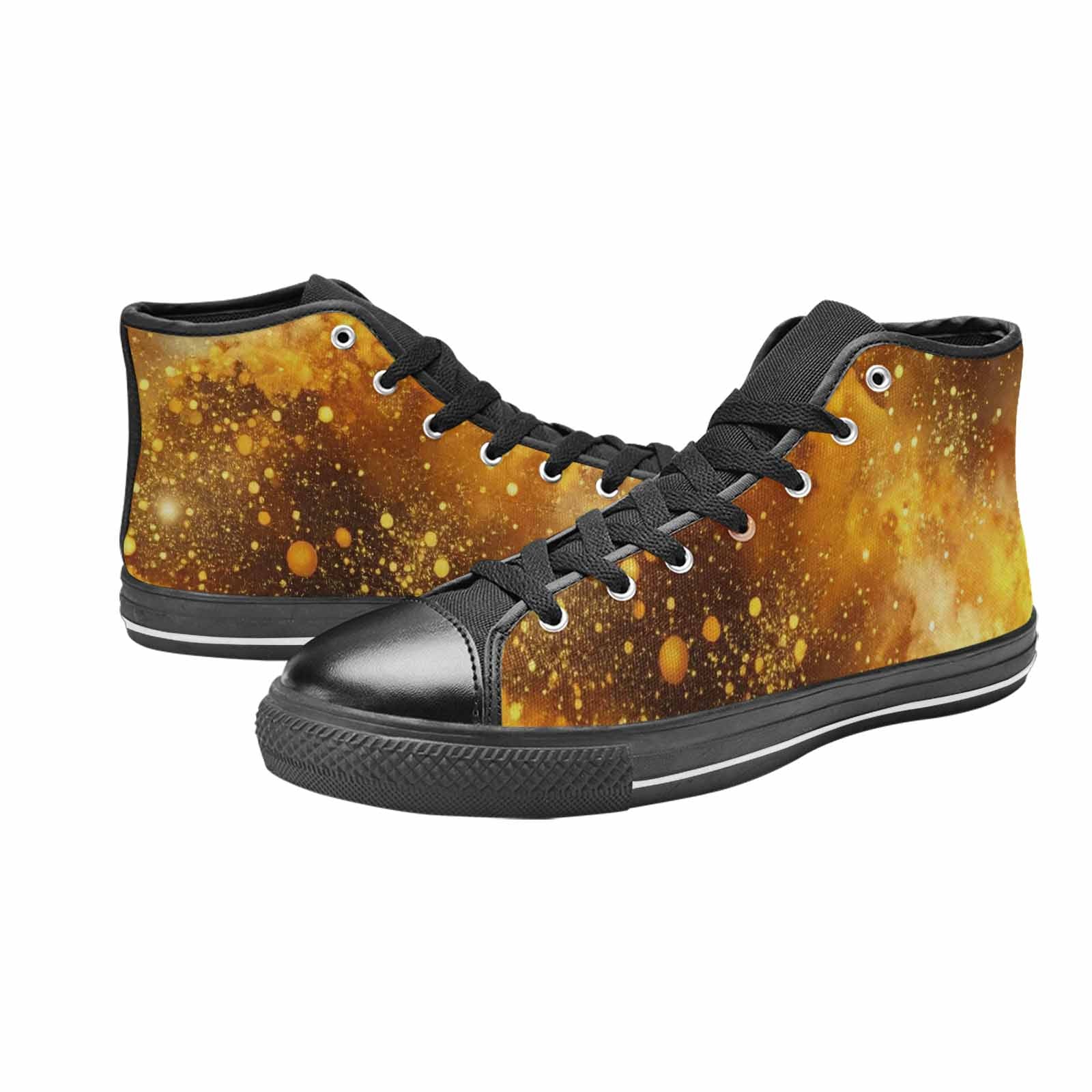 WOMEN'S Galaxy Art - High Top Canvas Dreamcore Custom Shoes