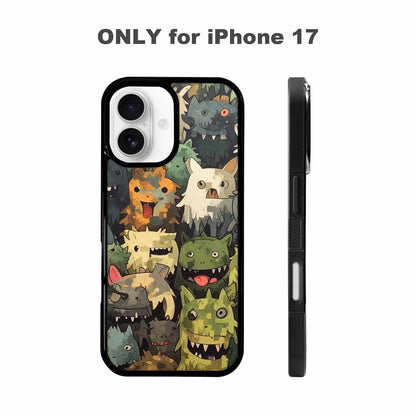 iPhone 17 Case — Monsters Camomonsters Pattern D6o Camo, Personalized Phone Case