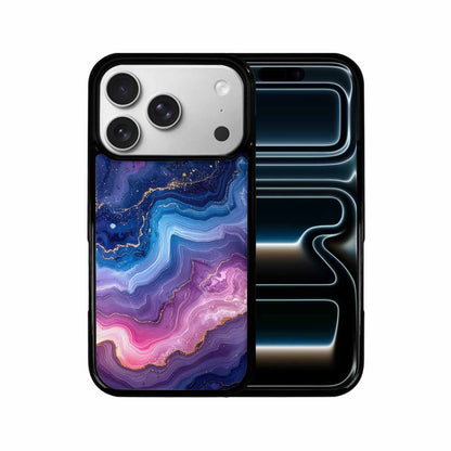 iPhone 17 Pro Case — Marble Galaxy Art Seamless Pattern Galaxy, Original Design Phone Case
