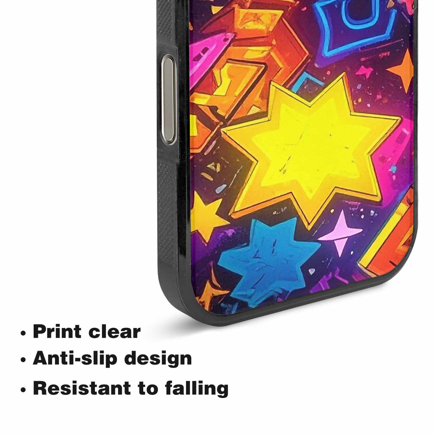 iPhone 16 Pro Case — 80s Retro Motif 80s Retro Motifs, Custom Print Case Cover