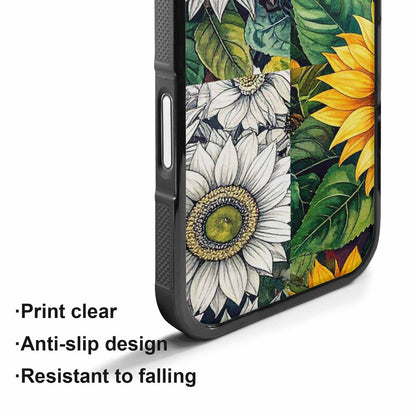 iPhone 17 Case — Small Sunflower Pattern, Randomly Floral, Customized Protective Case