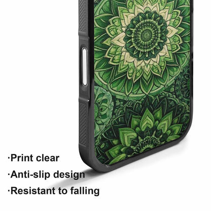 iPhone 17 Case — Small Mandala Pattern, Randomly Floral, Custom Designed Case Cover