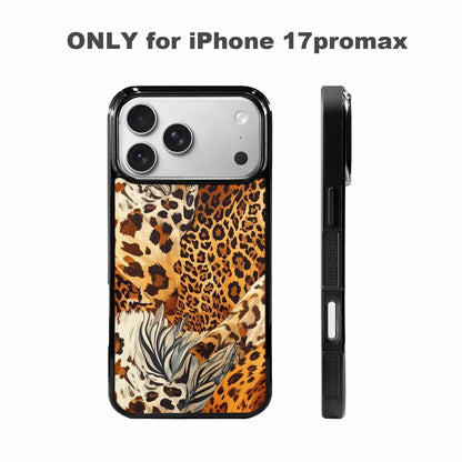 iPhone 17 Pro Max Case — Small Animal Print Pattern, Animal Print, Original Design Phone Case