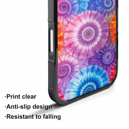 iPhone 17 Air Case — Small Tie Dye Swirl Pattern Tie, Unique Phone Case Design