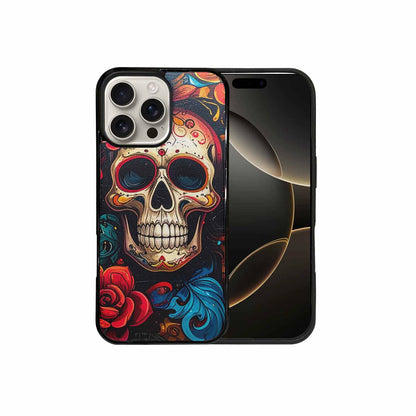 iPhone 16 Pro Max Case — Graffiti Skull, Personalized Phone Case