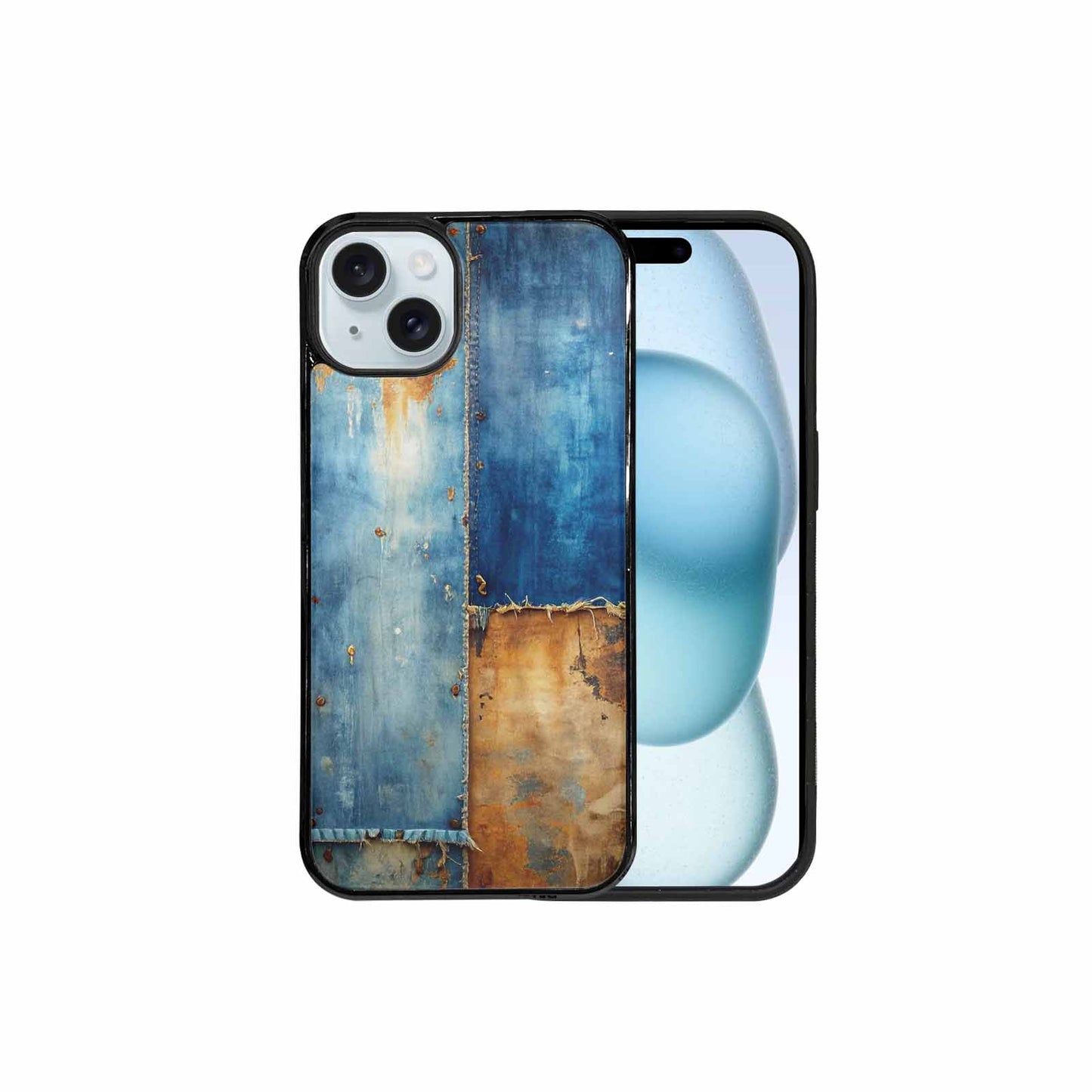 iPhone 15 Plus Case — Curve The Ripping Demin Tectures For, Custom Art Phone Cover