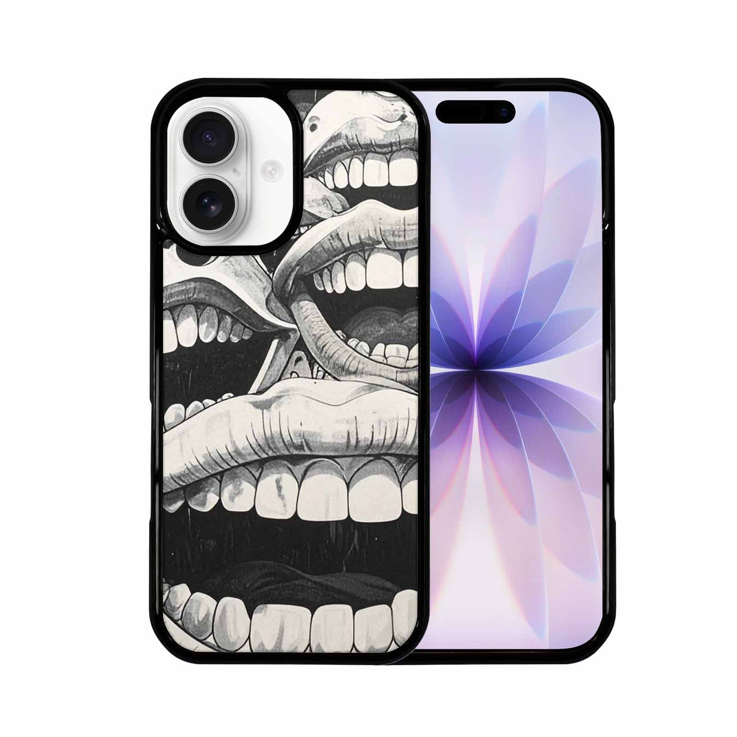 iPhone 17 Case — Seamless Repeating Pattern Of Cartoon Cute, Custom Print Case Cover